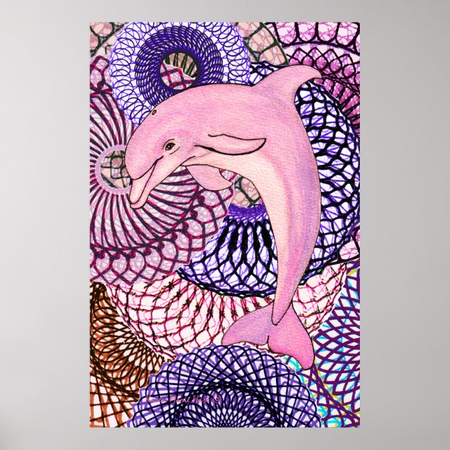 Delfin Harmoni Poster (Framsidan)