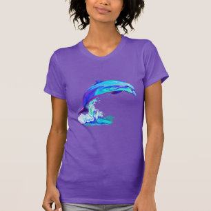 Delfin i färger t shirt