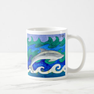 delfin kaffemugg