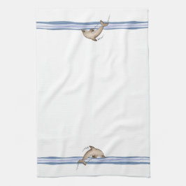 Delfin - kökshandduk