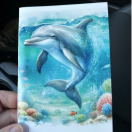 Delfin kust under havet  tack kort