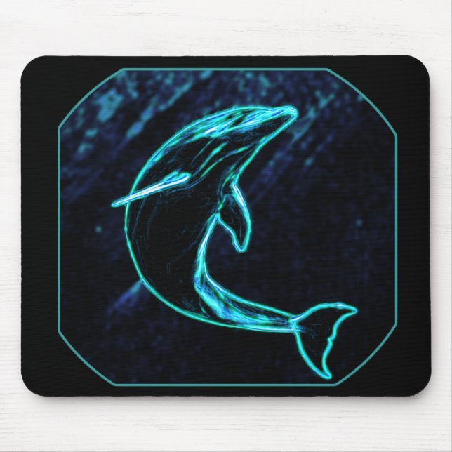 Delfin (ljus delfin) musmatta (Framsidan)