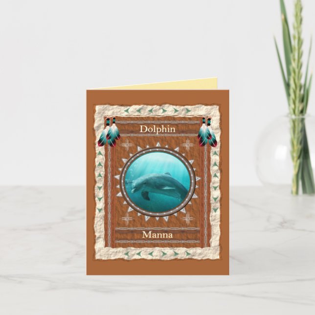Delfin Manna Energi Kort (Framsida)