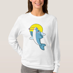 Delfin med Fitness däck T Shirt
