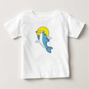 Delfin med Fitness däck T Shirt