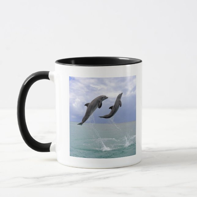 Delfin (mer grosser Tuemmler) Mugg (Vänster)