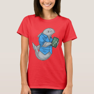 Delfin Musiklärare Noter T Shirt