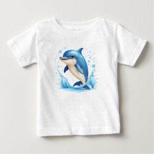 Delfin, naturen, vatten bilder t shirt
