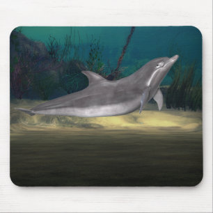 delfin på lek musmatta