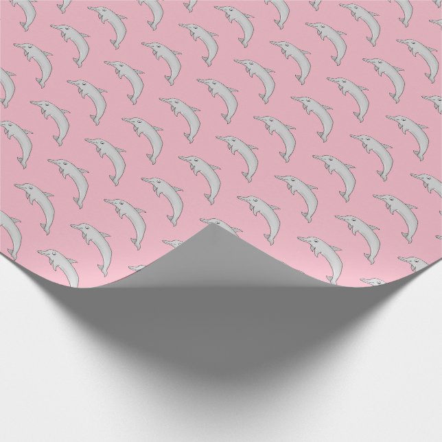 Delfin presentpapper (Hörn)