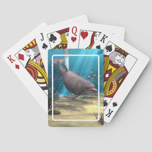 Delfin Spelkort (Baksidan)