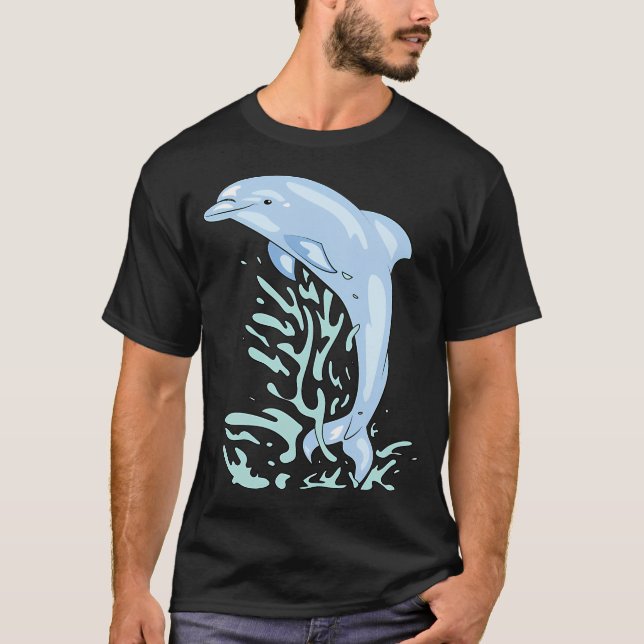 Delfin T Shirt (Framsida)