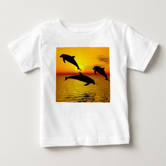delfin t shirt (Framsida)