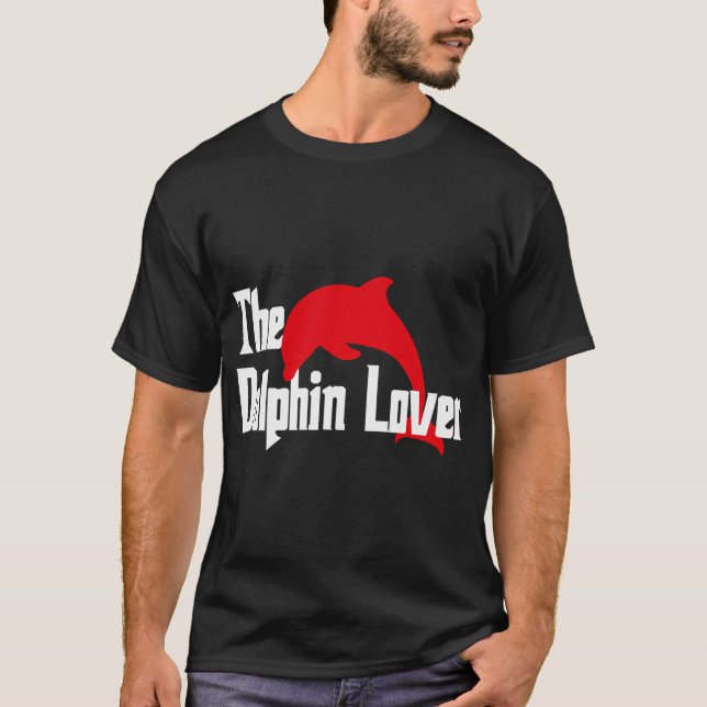Delfinälskare T Shirt (Framsida)