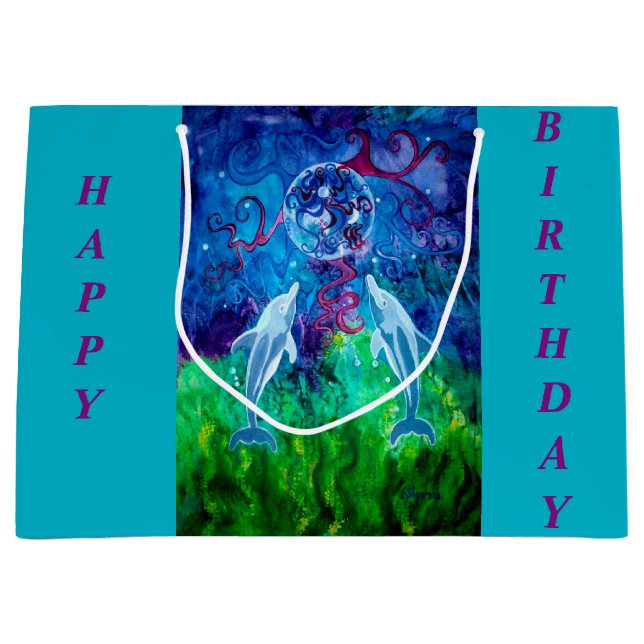 Delfinblickgåvan hänger lös (Framsidan)