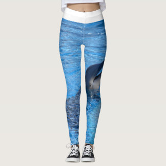 Delfindamasker Leggings