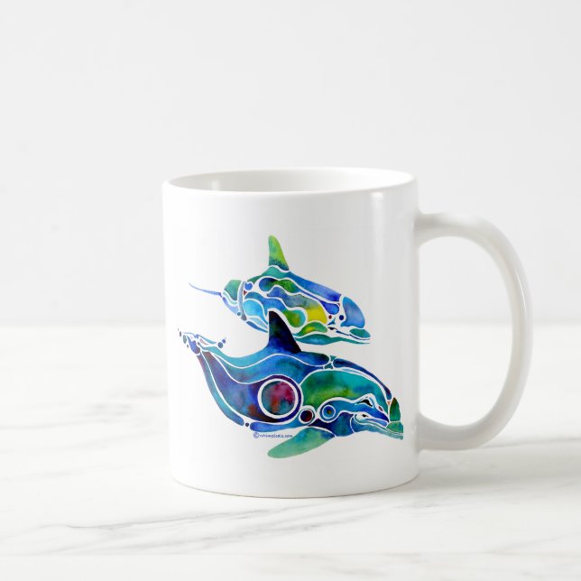 Delfindans Kaffemugg (Höger)