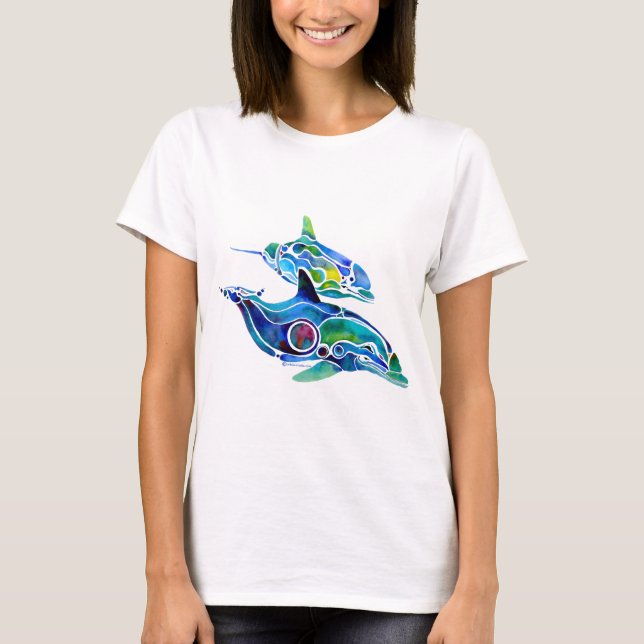 Delfindans Tee (Framsida)