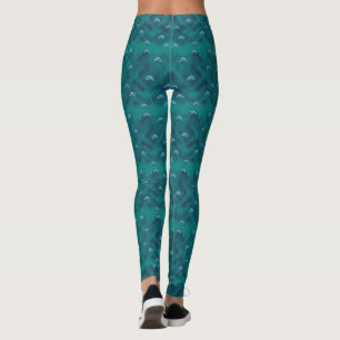 Delfindesigndamasker Leggings
