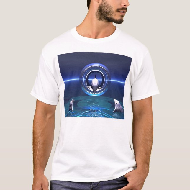 Delfindrömmar Tee Shirt (Framsida)