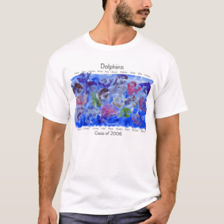 Delfinen klassificerar 2006 t-shirt