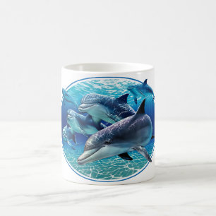 DELFINEN UTRUSTAR KAFFEMUGG