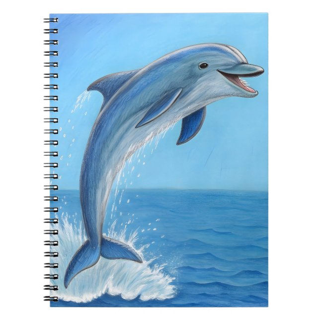 Delfinens tysta dans anteckningsbok (Framsidan)