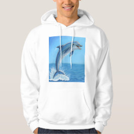Delfinens tysta dans hoodie