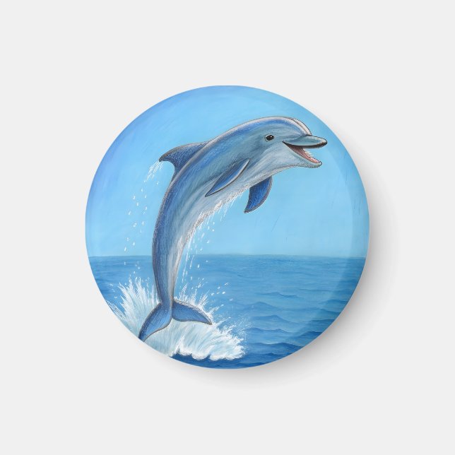 Delfinens tysta dans magnet (Framsidan)