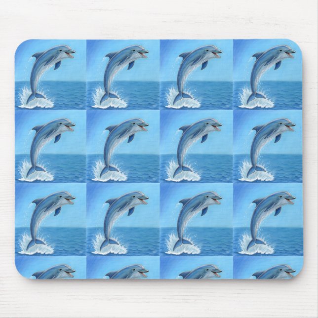 Delfinens tysta dans musmatta (Framsidan)