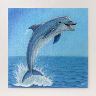 Delfinens tysta dans pussel