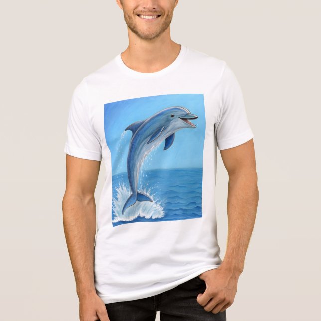 Delfinens tysta dans t shirt (Framsida)