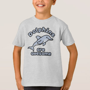 Delfiner är enorma t-shirt
