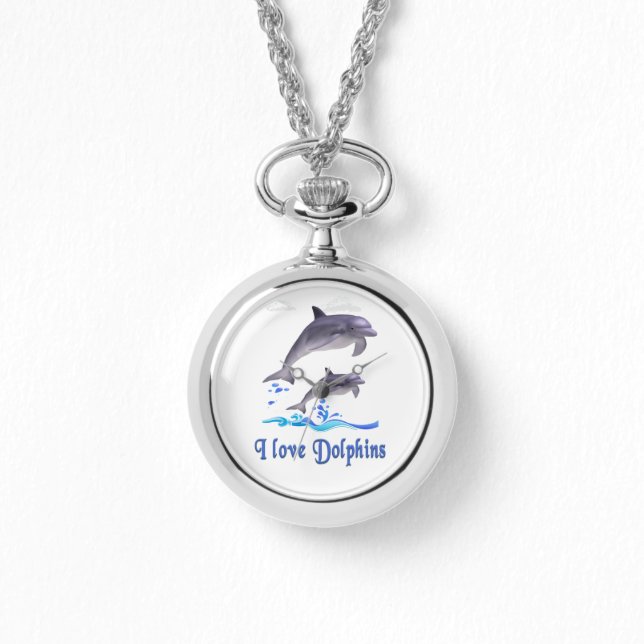 Delfiner Armbandsur (Framsida)