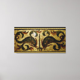 Delfiner av Pompeji Canvastryck