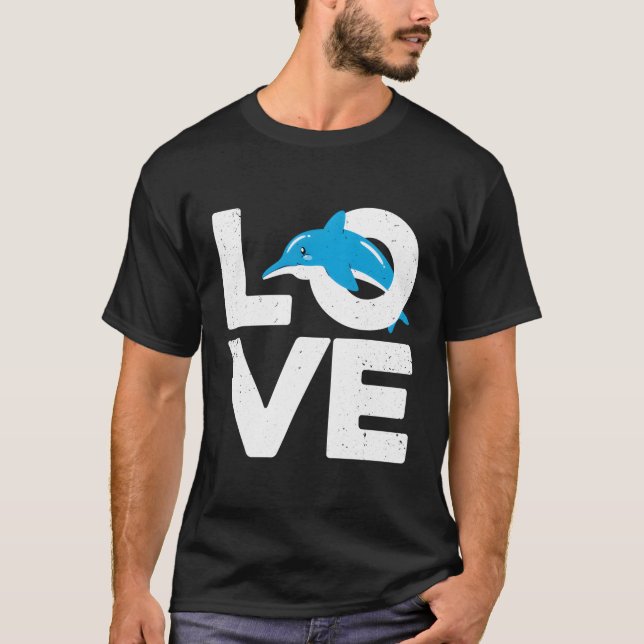 delfiner för delfiner t shirt (Framsida)
