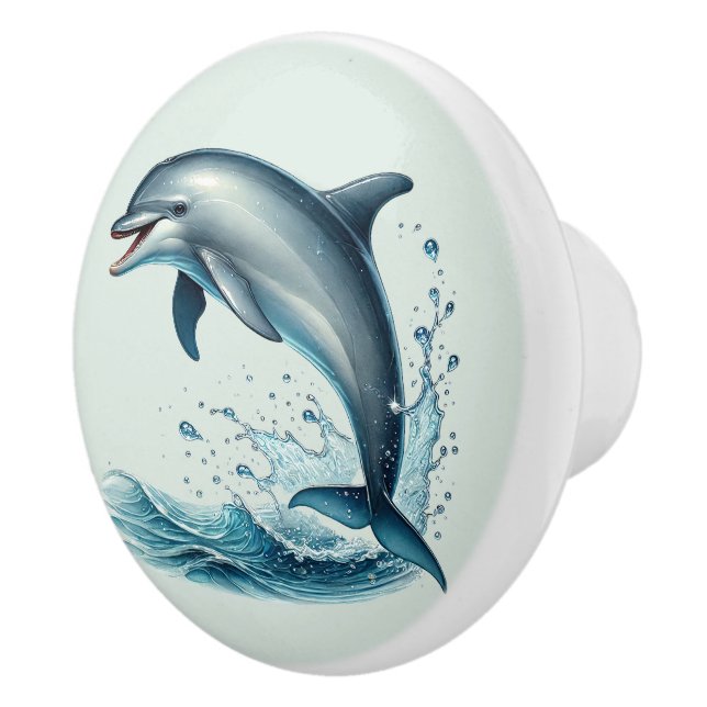 Delfiner från de tropiska kusterna knopp (Höger)