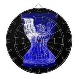 Delfiner, hand i tidningar darttavla