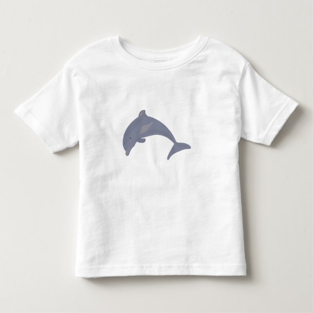 Delfiner i havet t shirt (Framsida)