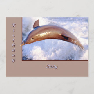 delfiner inbjudningar