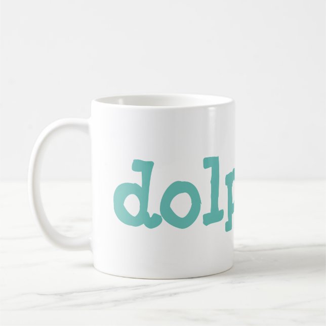 delfiner kaffemugg (Vänster)