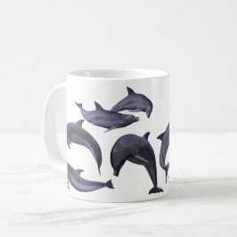 Delfiner Kaffemugg