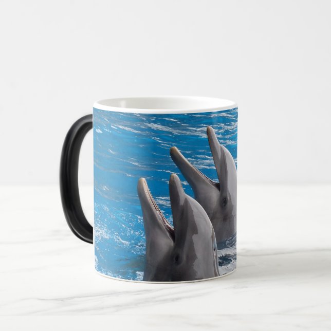 Delfiner Magisk Mugg (Framsida vänster)