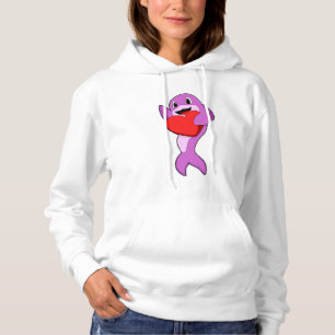 Delfiner med hjärta t shirt