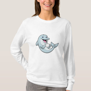 Delfiner med Kopp i kaffe T Shirt