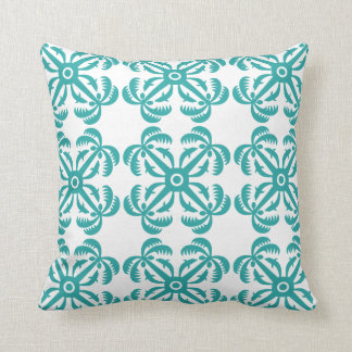 Delfiner och kokosnötter Hawaiisk quilt Dekorativ Kudde