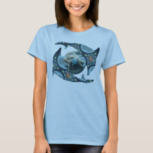 Delfiner på Dione T-shirt