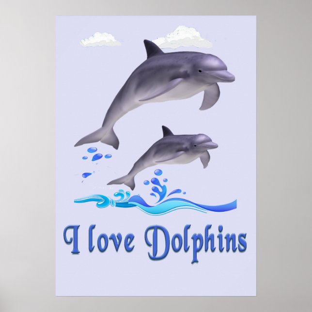 Delfiner Poster (Framsidan)