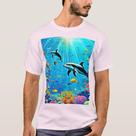Delfiner & Reef: Underwater Joy T Shirt