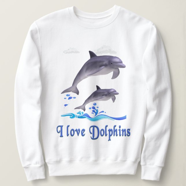 Delfiner T Shirt (Design framsida)